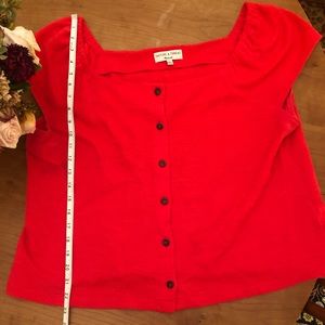 Red Madewell Top Size XXL